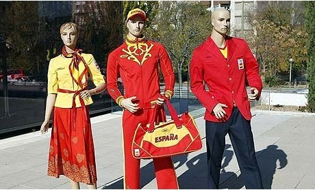 奥运会西班牙队制服
